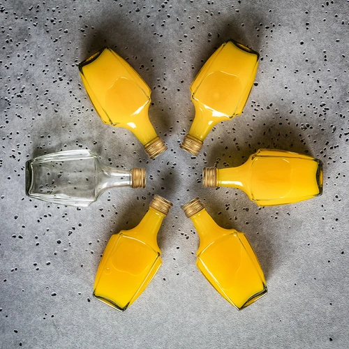 Art Deco pudele 250ml ar skrūvējamu vāciņu fi28 - 9