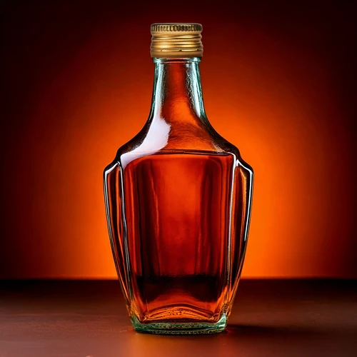 Art Deco pudele 250ml ar skrūvējamu vāciņu fi28 - 7