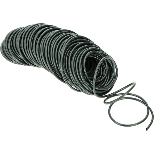 Augļkopības gumijas caurulīte, tumši zaļa, 25 m x 3 mm