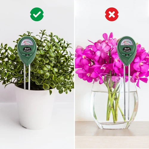 Augsnes testeris 2 vienā - pH, mitrums - 8