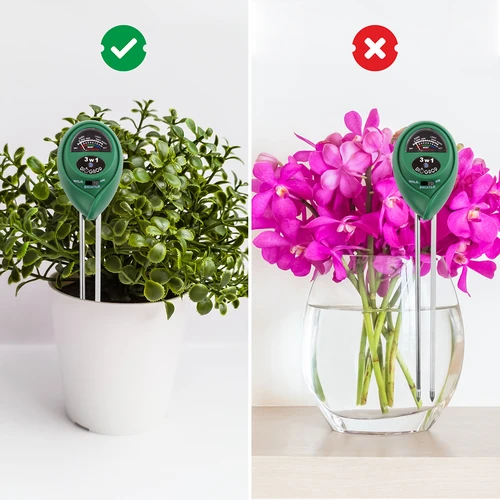 Augsnes testeris 3 vienā - pH, mitrums, apgaismojums - 10