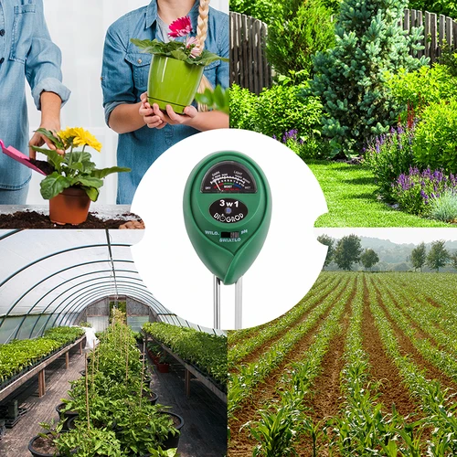 Augsnes testeris 3 vienā - pH, mitrums, apgaismojums - 11