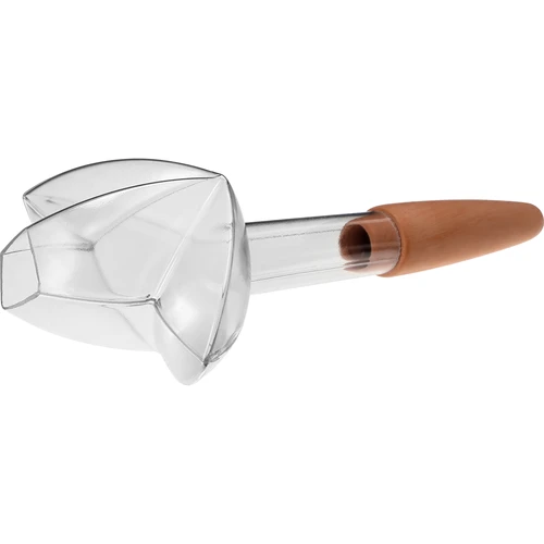 Augu laistītājs – caurspīdīga lapiņa ar keramikas kājiņu, 120 ml - 4