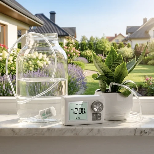 Automātiska puķu podu laistīšanas sistēma - 10