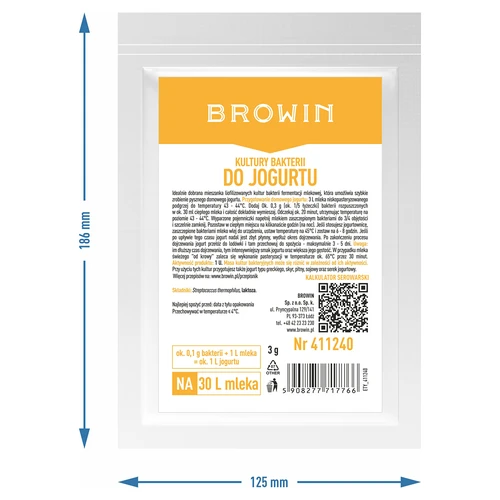 Baktēriju kultūras jogurtam - 6