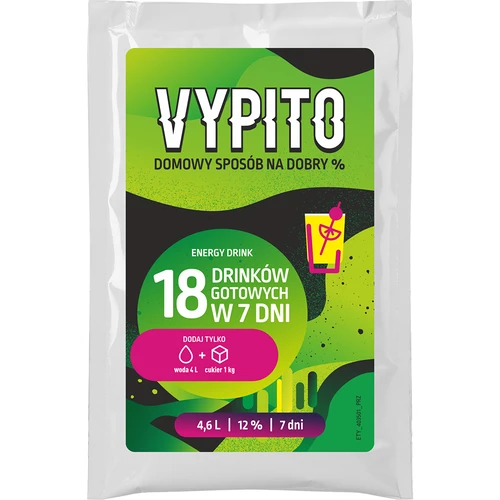 Ballīšu komplekts - Vypito Energy drink - 2