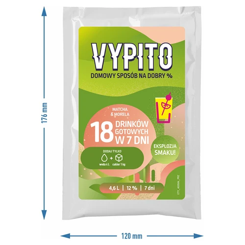 Ballīšu komplekts - Vypito Matcha un aprikoze - 5