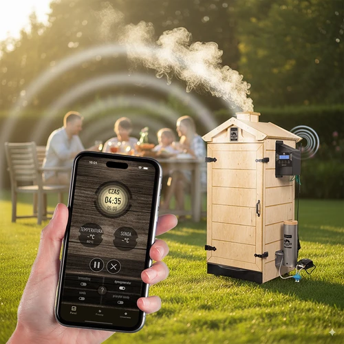 Bezrāmja kūpinātava dragON PLYWOOD NATURE ar Wi-Fi vadības bloku, 200L - 9
