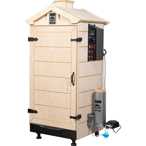 Bezrāmju kūpinātava dragON PLYWOOD NATURE ar digitālo kontrolieri, 200L - 2