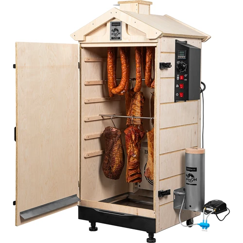 Bezrāmju kūpinātava dragON PLYWOOD NATURE ar digitālo kontrolieri, 200L - 4