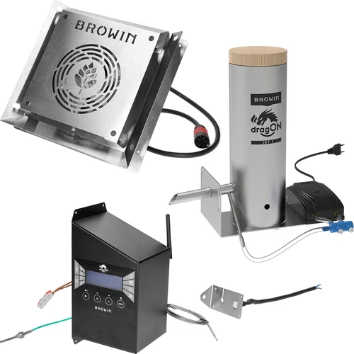 Bezrāmju kūpinātava dragON PLYWOOD NATURE ar Wi-Fi vadības bloku, 200L - 7