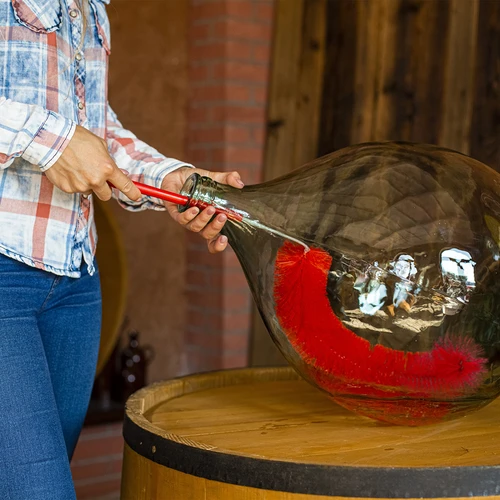 Birste demižonu mazgāšanai -  LIEKTA - 3