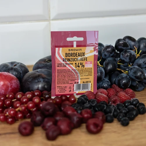 Bordeaux vīna raugs, 20 ml DE/EN - 2