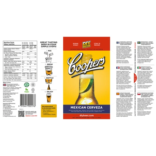 Brūvkomplekts Coopers Mexican Cerveza - 5