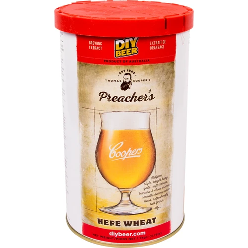 Brūvkomplekts Coopers Preacher's Hefe Wheat  - 1 