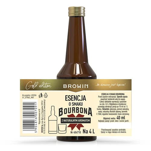 Burbona garšas esence uz 4 l, 40 ml - 5