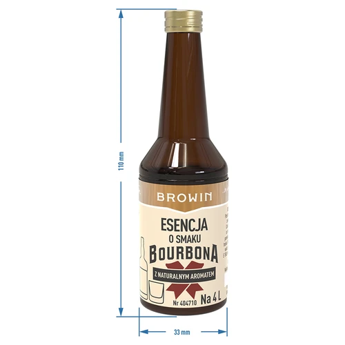 Burbona garšas esence uz 4 l, 40 ml - 7