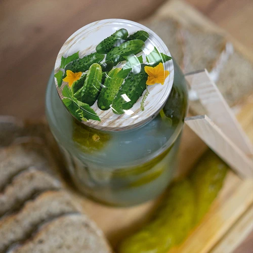 Burka 1,5 L, fi 82/6 ar krāsainu vāciņu + knaibles - 5