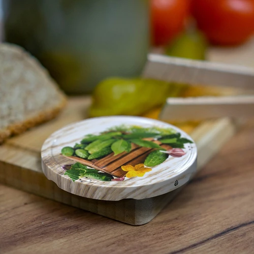 Burka 1,5 L, fi 82/6 ar krāsainu vāciņu + knaibles - 4