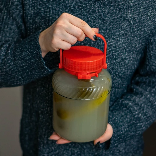 Burka 2 L ar plastmasas skrūvējamu vāciņu - 6