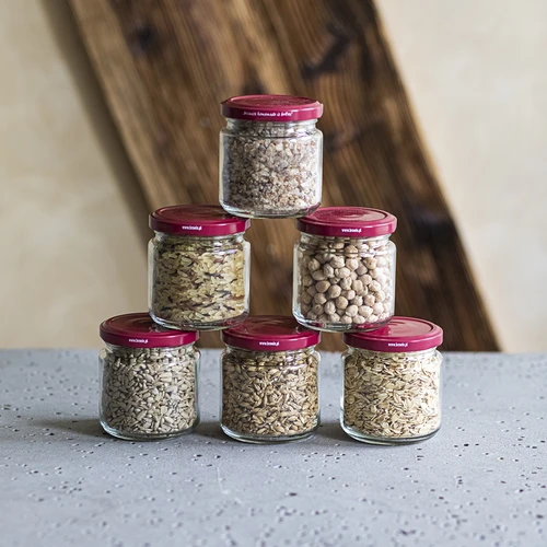 Burka 212 ml fi66/4 ar bordo vāciņu, 6 gab. - 5