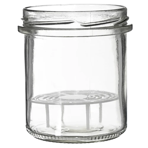 Burka 350 ml ar skrūvējamu vāciņu un piespiedējplāksni - 6 gab. - 5