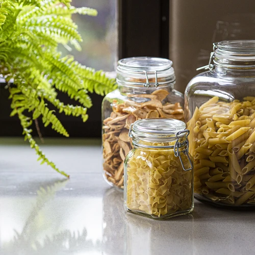 Burka Comfort 750 ml, kvadrātveida, hermētiski aizverama - 5