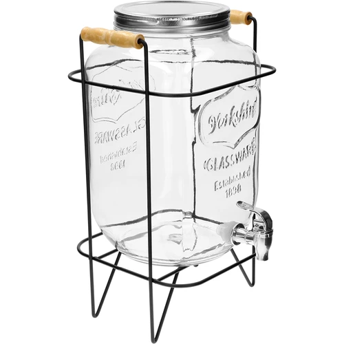 Burka Lemoniada 8 L - ar krāniņu, uz metāla statīva ar rokturiem