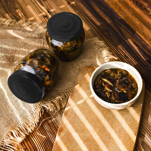 Burka TO 106 ml Amfora ar melnu vāciņu fi 53 - 8 gab. - 7