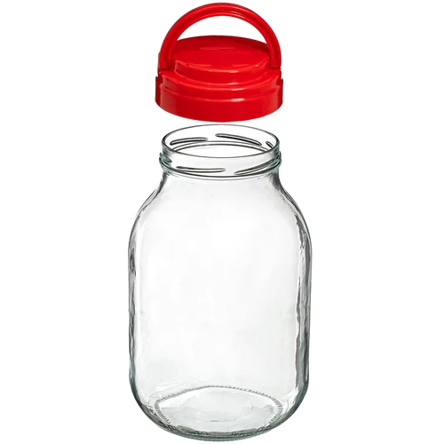 Burka TO 3 l un Ø 100 skrūvējams vāciņš ar rokturi - 3