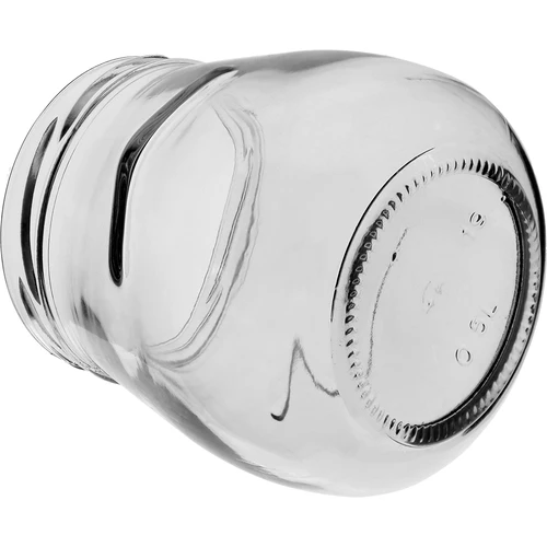 Burka twist-off 500 ml "Apvērstā Amfora" ar melnu vāciņu fi 82/6, 6 gab. - 7