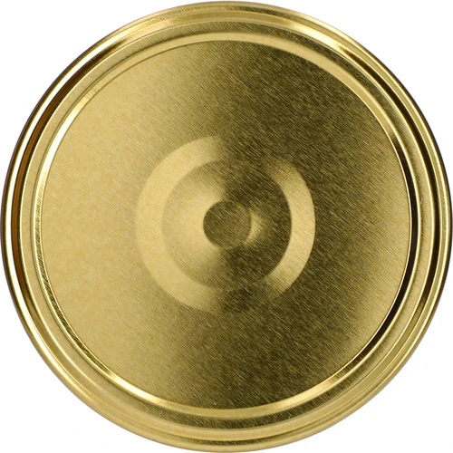 Burka twist-off, grubasek 580ml ar zelta krāsas vāciņu fi82/6, 6 gab. - 4