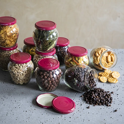 Burku vāciņš fi 82/6 bordo - 10 gab. - 7