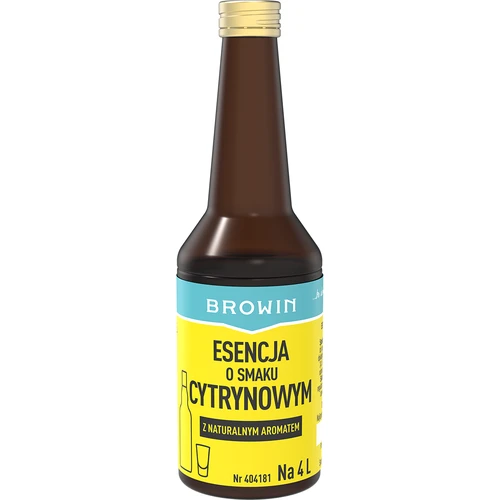 Citronu garšas esence ar dabisku aromātu uz 4 L - 40 ml