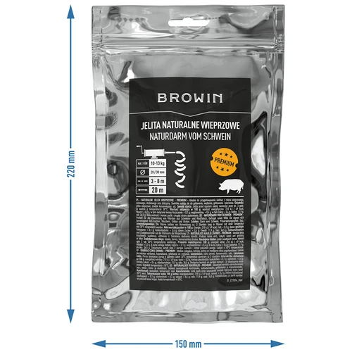 Cūku zarnas premium 28/30mm, 3-8m, 20m - 4