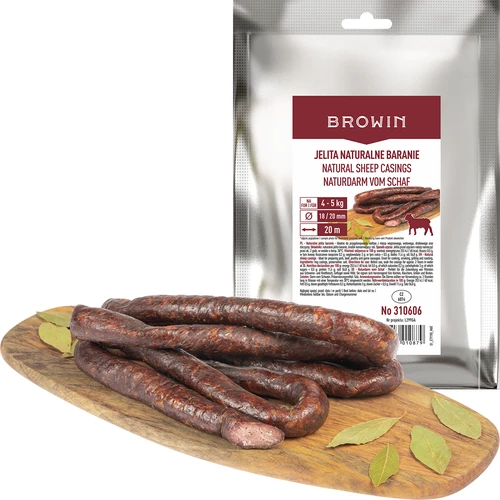 Dabīgie aitas zarnu apvalki, kal. 18/20 mm, 20 m - 2