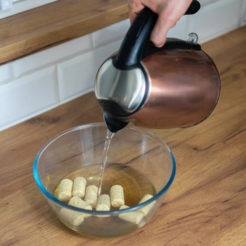 Dabīgs cilindrisks korķis d.22x38 - 100 gab. aglomerāts - 4