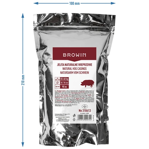 Dabiskās cūku zarnas 28/30, 90m - 4