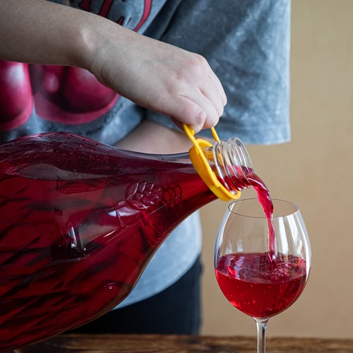 Damadžons Dama 5 l PET, ar skrūvējamu vāciņu un rokturi - 5