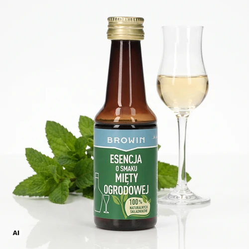Dārza piparmētras garšas esence, uz 4 L, 40 ml - 3