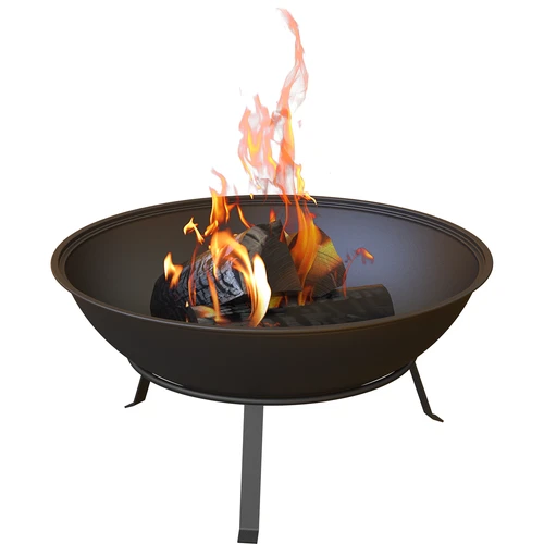 Dārza ugunskura bļoda ar restēm, Ø55 cm, apaļa, bļodas tipa - 6