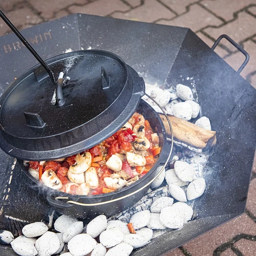 Dārza ugunskura bļoda ø 60 cm – loft stila - 13