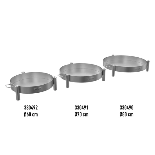 Dārza ugunskura bļoda Ø 60 cm, metināta - 11
