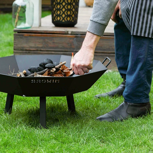 Dārza ugunskura bļoda Ø 70 cm - loft stils - 10