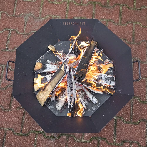 Dārza ugunskura trauks ø 80 cm - lofta stils - 18