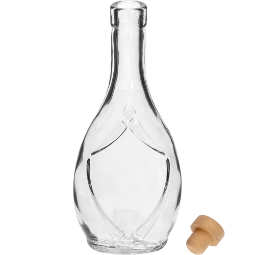 Dekoratīva pudele ICONA 250 ml ar korķi-sēnīti, 1 gab. - 2