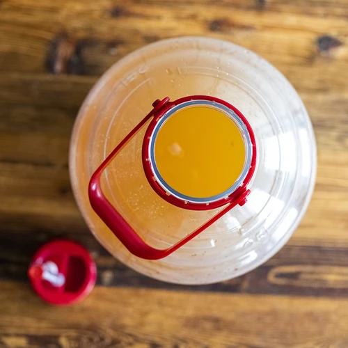 Demižons vīnam, viegls, neplīstošs, ar rokturi, 25 L - 15