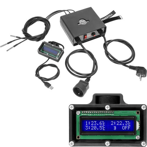 Destilācijas komplekts hawkSTILL „Aukstie pirksti” 60 L + Wi-Fi IQ sistēma ar LCD displeju - 5