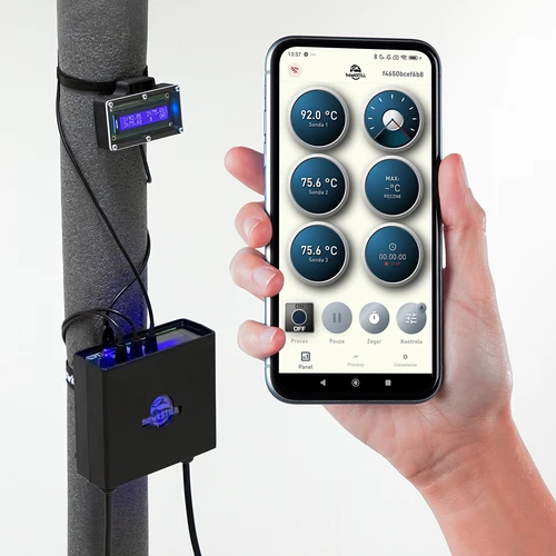 Destilācijas komplekts hawkSTILL „Aukstie pirksti” 60 L + Wi-Fi IQ sistēma ar LCD displeju - 3