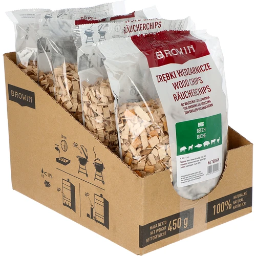 Dižskābarža kūpināšanas/grilēšanas šķelda, 450 g, kl.10 - 2